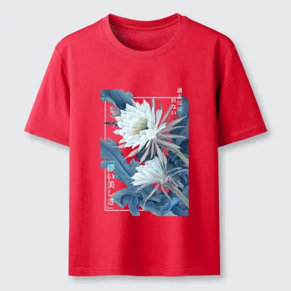 Tokyo-Tiger Vintage Epiphyllum-Short-lived beauty Poster Classic T-Shirt