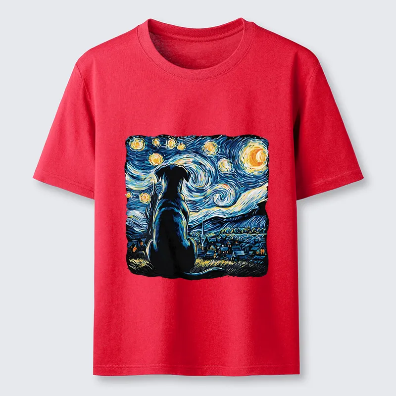 Tokyo-Tiger Starry Night Dog Classic T-Shirt
