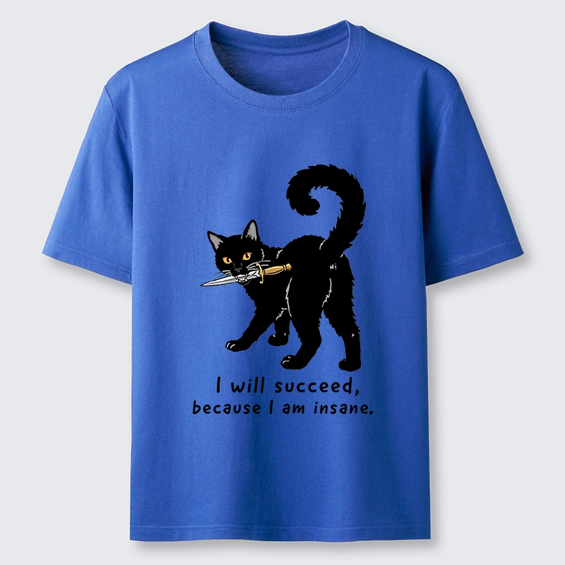 Tokyo-Tiger Brave Black Cat Wild Success Vibe Classic T-Shirt