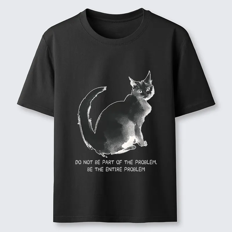 Tokyo-Tiger Funny Cat Be The Entire Problem Classic T-Shirt