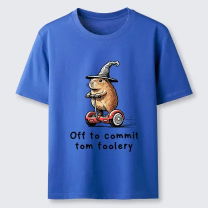 Tokyo-Tiger Cute Magic Capybara Foolish Fun Art Classic T-Shirt
