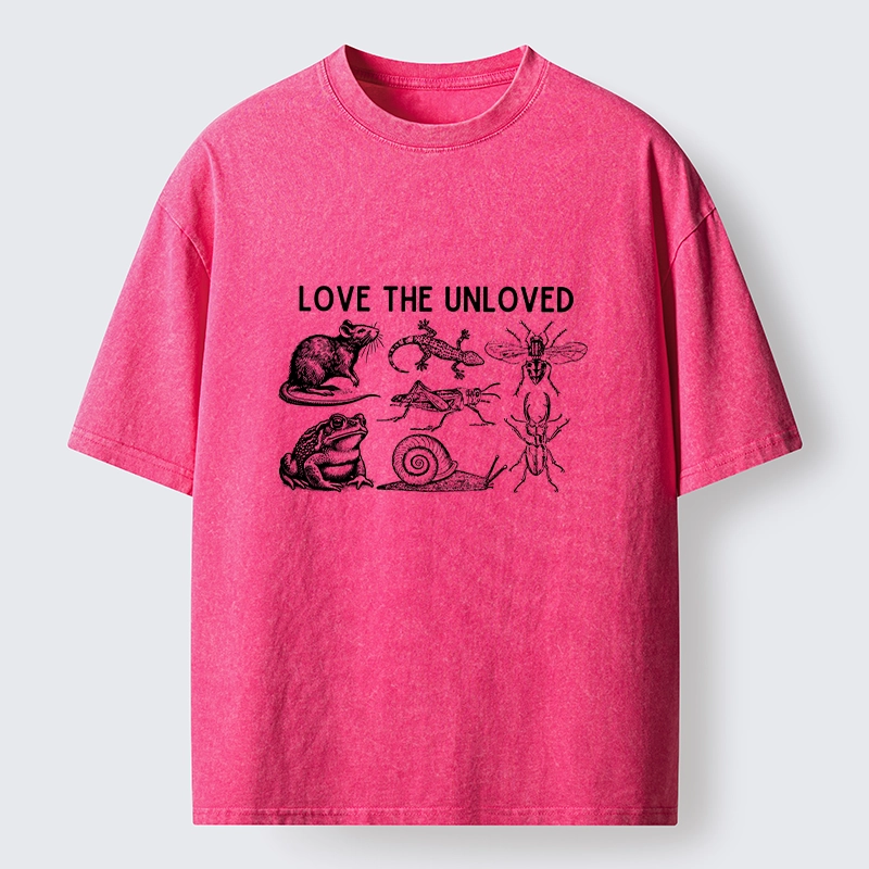 Tokyo-Tiger Embrace Every Small Critter Washed T-Shirt