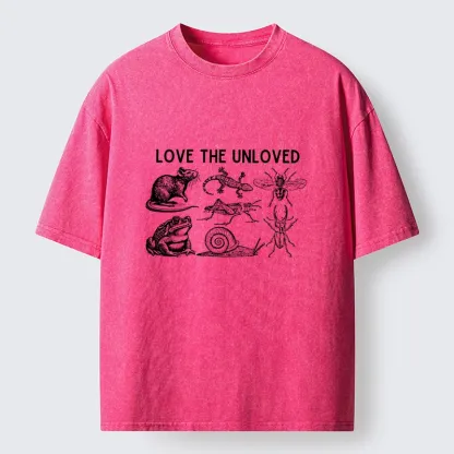 Tokyo-Tiger Embrace Every Small Critter Washed T-Shirt