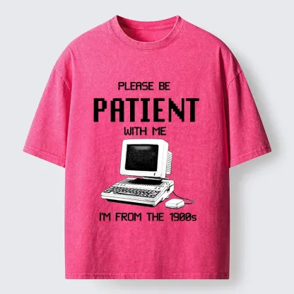 Tokyo-Tiger Slow Tech Funny Meme Washed T-Shirt