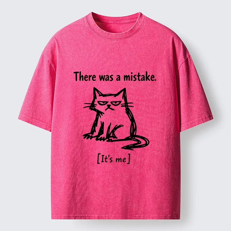 Tokyo-Tiger Mistake Cat Funny Meme Washed T-Shirt