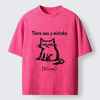 Tokyo-Tiger Mistake Cat Funny Meme Washed T-Shirt