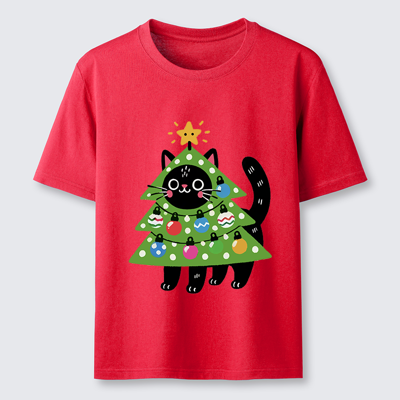 Tokyo-Tiger Christmas Tree Cat Classic T-Shirt