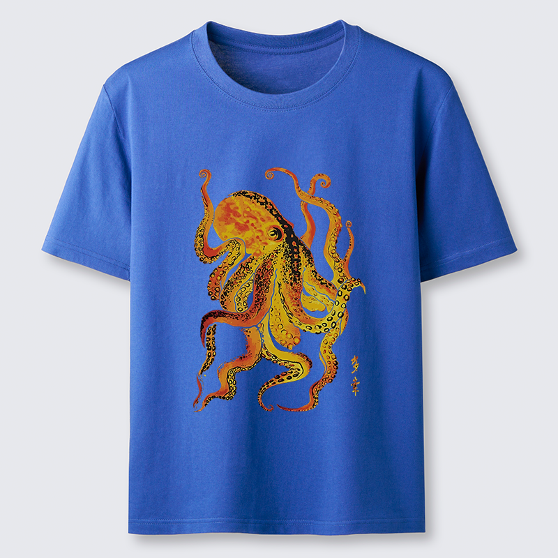 Tokyo-Tiger Deep Sea Gorgeous Octopus Classic T-Shirt