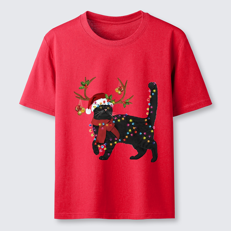 Tokyo-Tiger Christmas Black Cat Classic T-Shirt