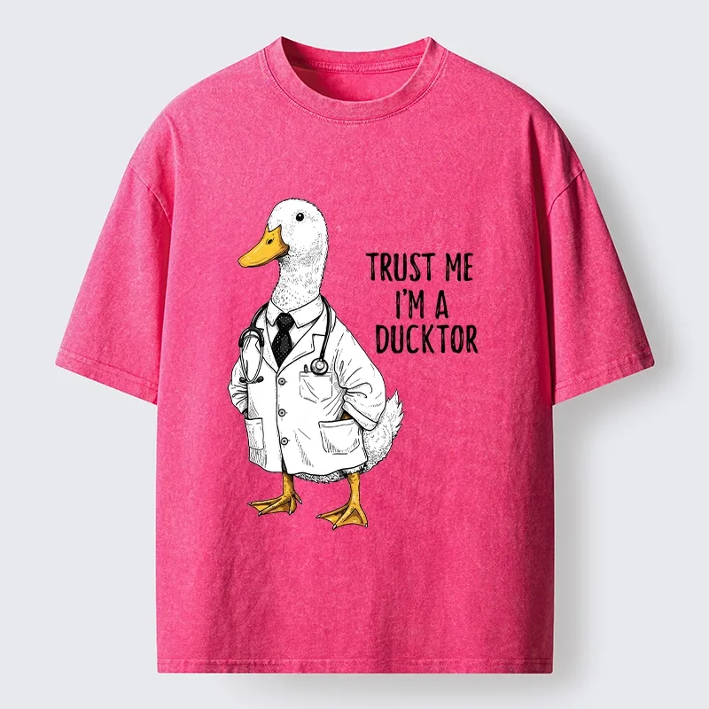 Tokyo-Tiger Trust Ducktor Washed T-Shirt