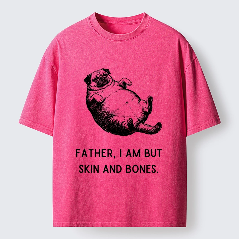 Tokyo-Tiger Skin And Bones Pup Washed T-Shirt