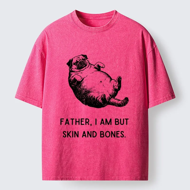 Tokyo-Tiger Skin And Bones Pup Washed T-Shirt