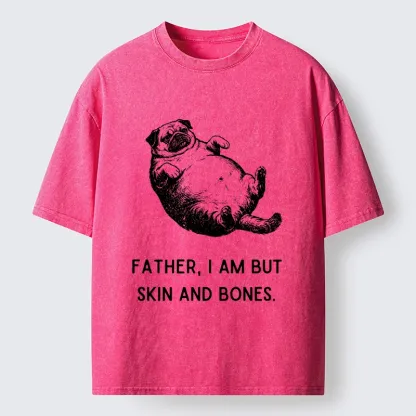 Tokyo-Tiger Skin And Bones Pup Washed T-Shirt