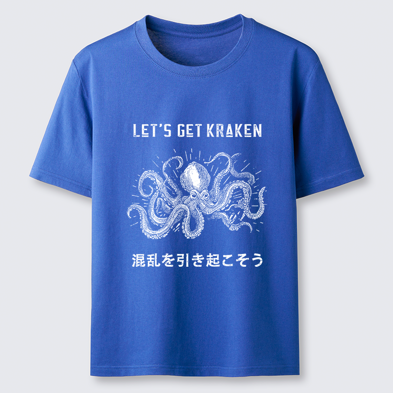 Tokyo-Tiger Funny Octopus：Let’s Get Kraken Classic T-Shirt