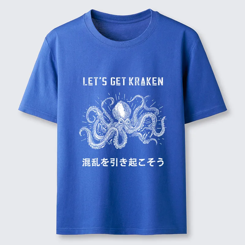 Tokyo-Tiger Funny Octopus：Let’s Get Kraken Classic T-Shirt