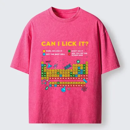 Tokyo-Tiger Can I Lick Elements Washed T-Shirt