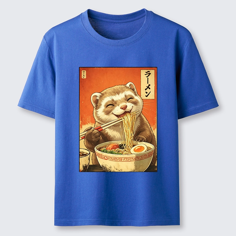 Tokyo-Tiger Otters Eating Delicious Ramen Classic T-Shirt