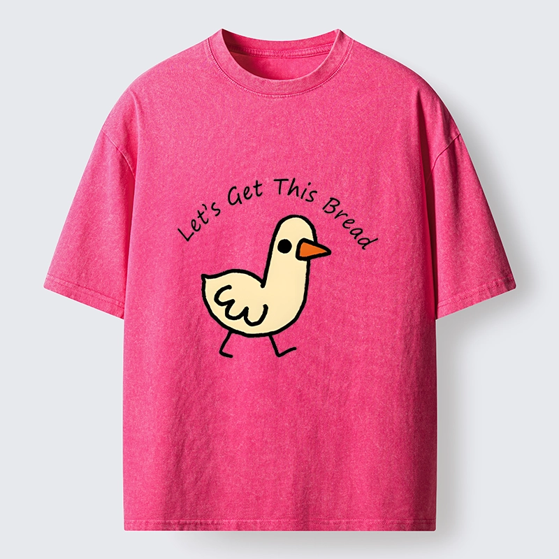 Tokyo-Tiger Earn Money Duck Meme Washed T-Shirt