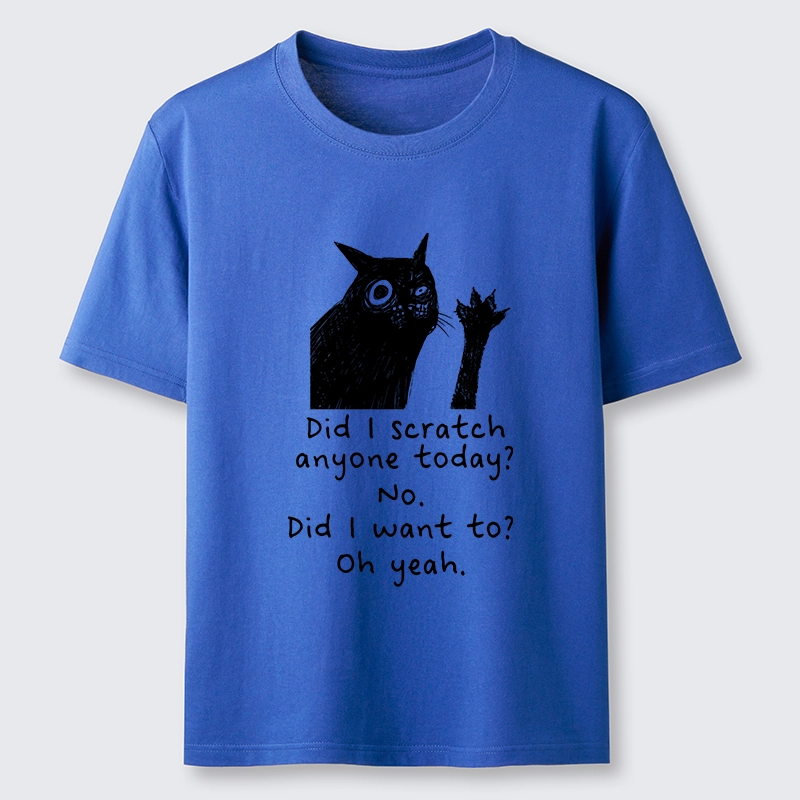 Tokyo-Tiger Black Cat Scratches People Classic T-Shirt