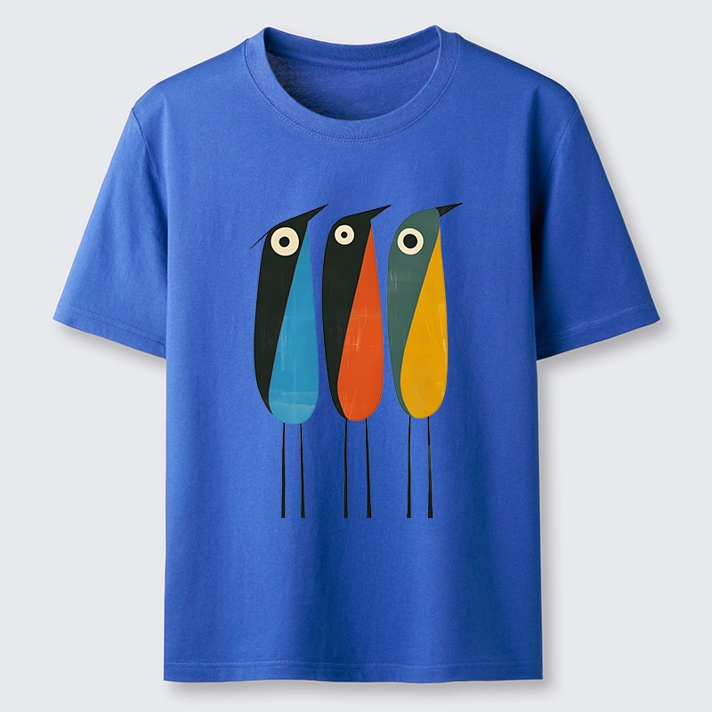 Tokyo-Tiger Bold Shape Birds Classic T-Shirt