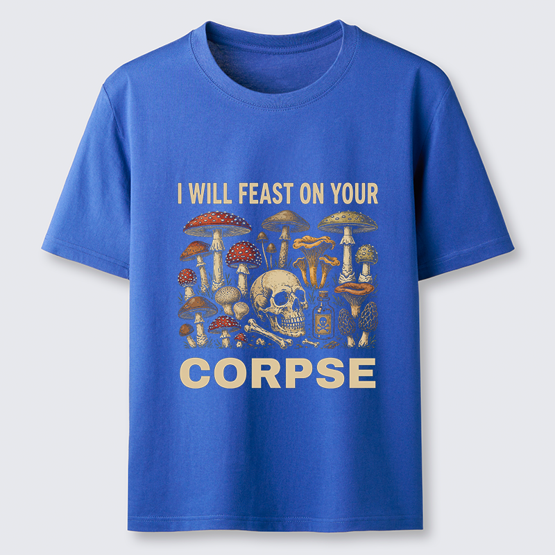 Tokyo-Tiger Funny Mushroom Skull Classic T-Shirt