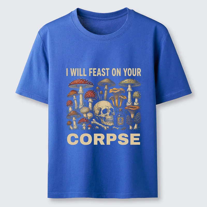 Tokyo-Tiger Funny Mushroom Skull Classic T-Shirt