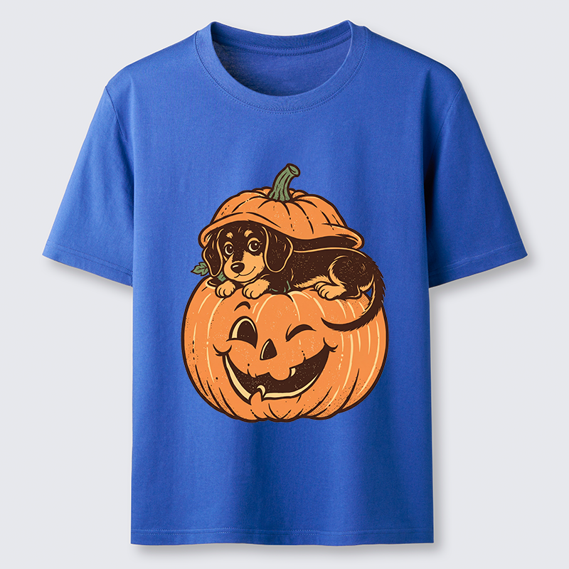 Tokyo-Tiger Retro Pumpkin Dog Classic T-Shirt