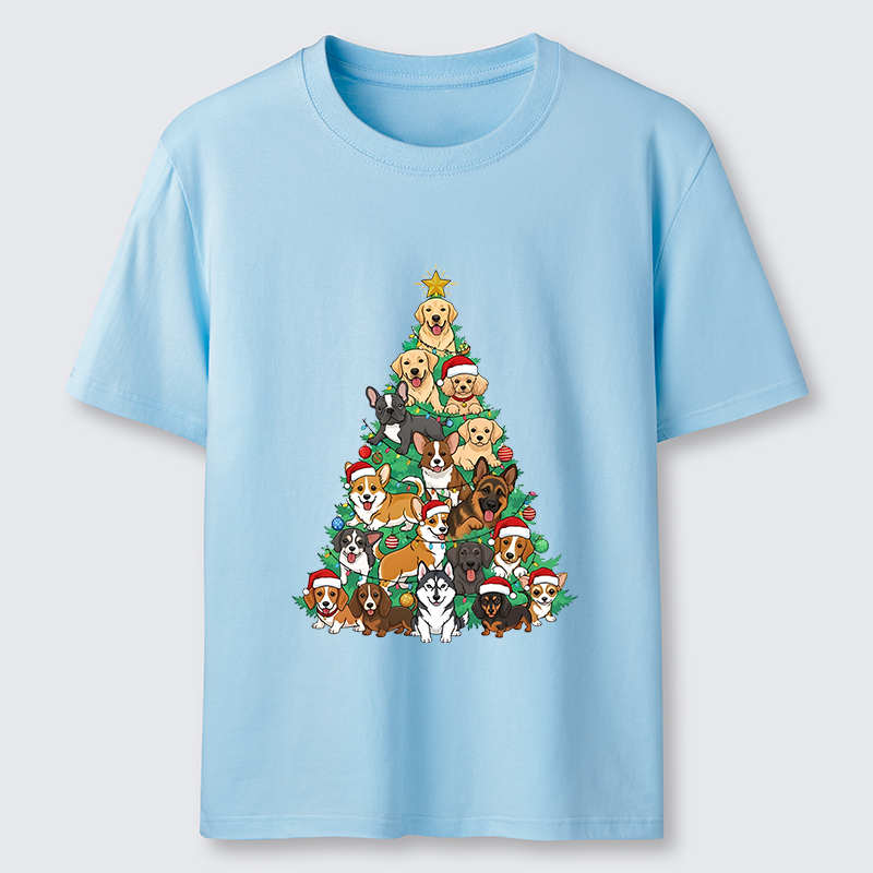Tokyo-Tiger Christmas Tree Dog Funny Classic T-Shirt
