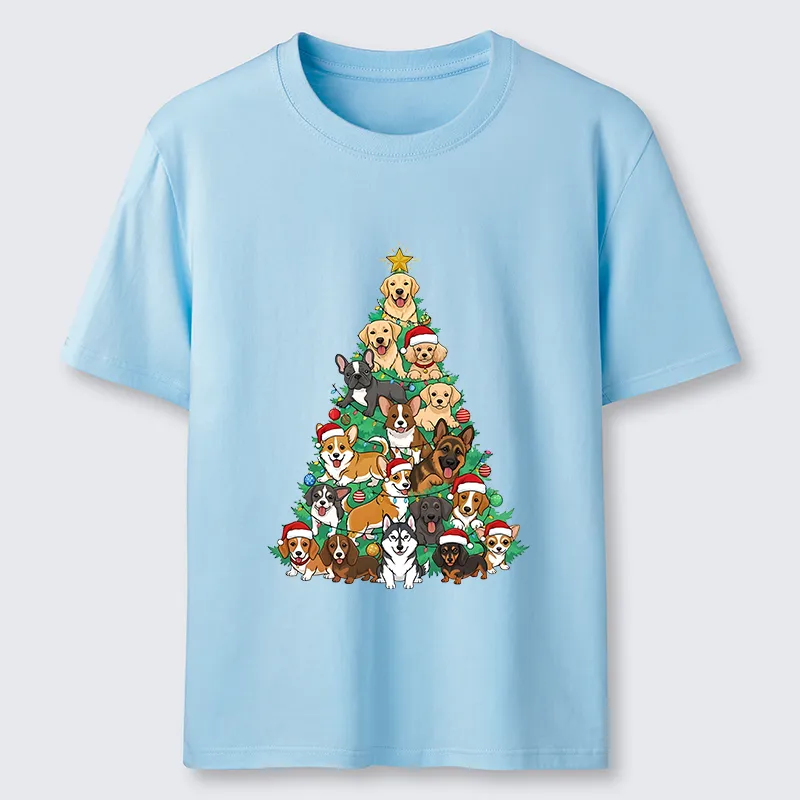 Tokyo-Tiger Christmas Tree Dog Funny Classic T-Shirt