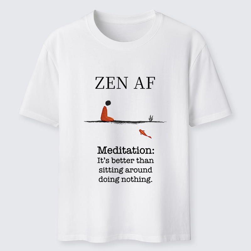 Tokyo-Tiger Zen Vibes Only: The Power of Meditation Classic T-Shirt