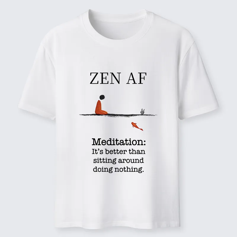 Tokyo-Tiger Zen Vibes Only: The Power of Meditation Classic T-Shirt