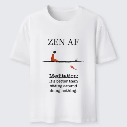 Tokyo-Tiger Zen Vibes Only: The Power of Meditation Classic T-Shirt