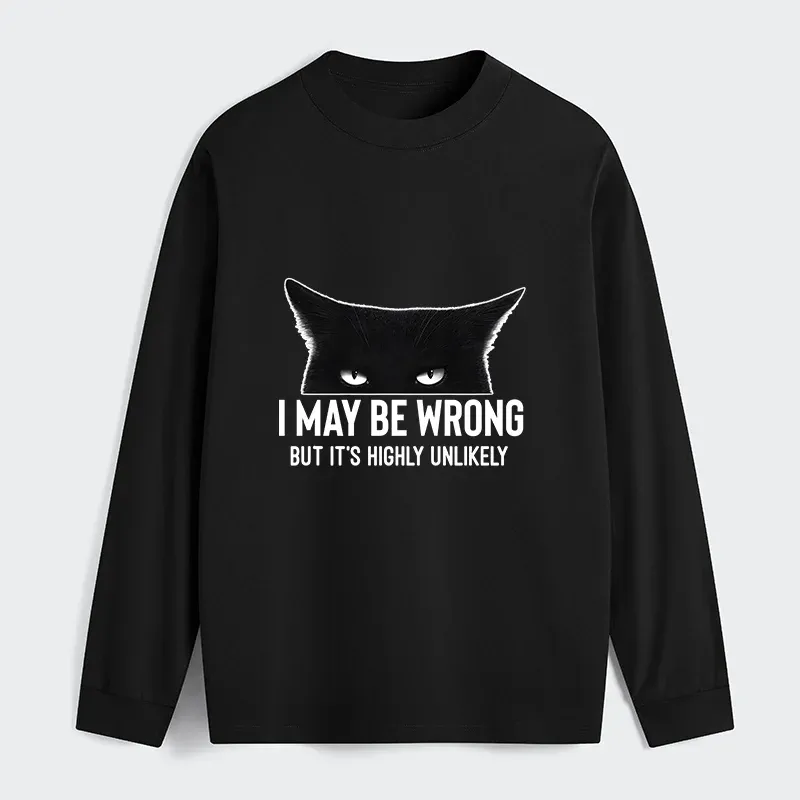 Tokyo-Tiger Cat Can Do No Wrong Classic Long Sleeve T-Shirt