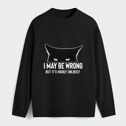 Tokyo-Tiger Cat Can Do No Wrong Classic Long Sleeve T-Shirt