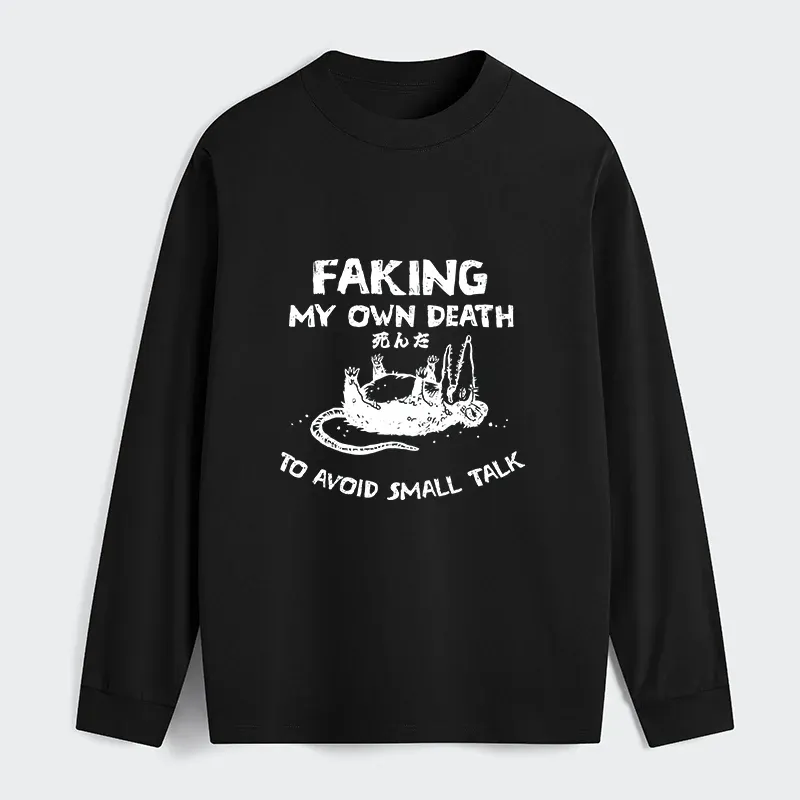 Tokyo-Tiger Avoid Conversation Classic Long Sleeve T-Shirt