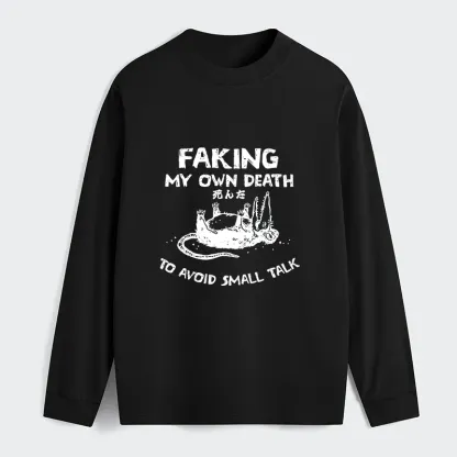 Tokyo-Tiger Avoid Conversation Classic Long Sleeve T-Shirt