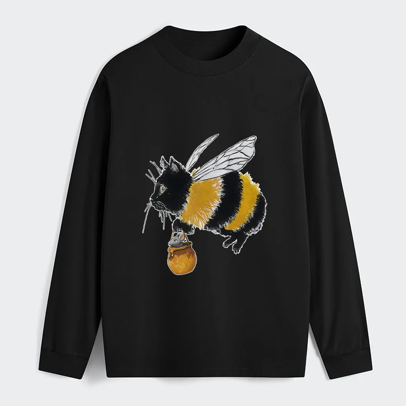 Tokyo-Tiger Catbee Funny Classic Long Sleeve T-Shirt
