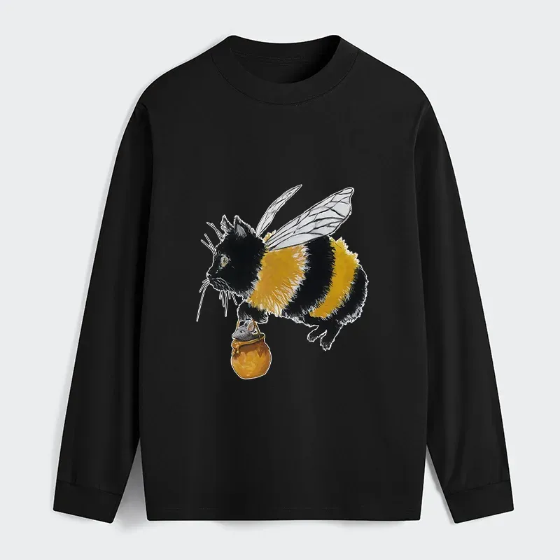 Tokyo-Tiger Catbee Funny Classic Long Sleeve T-Shirt