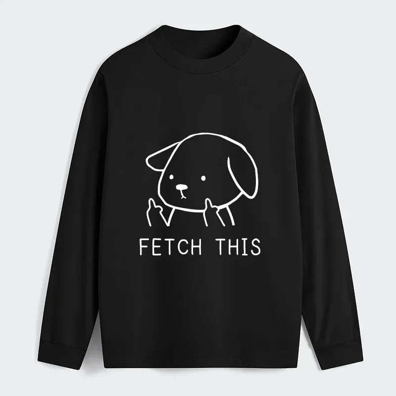 Tokyo-Tiger Fetch This Dog Classic Long Sleeve T-Shirt