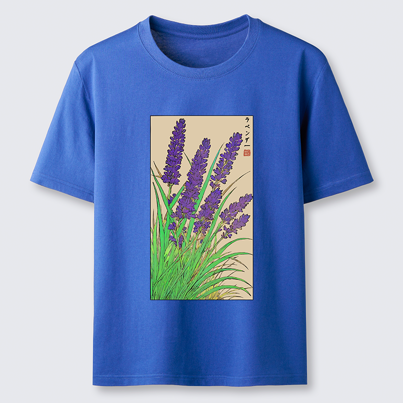 Tokyo-Tiger Japanese Lavender Classic T-Shirt