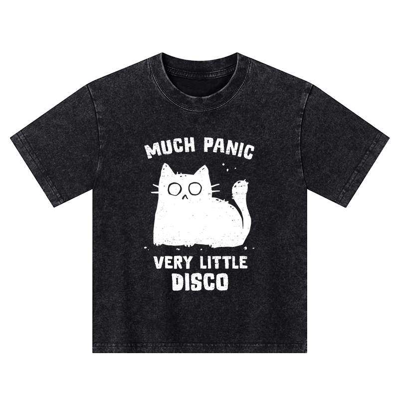 Tokyo-Tiger More Disco Funny Kids Washed T-Shirt