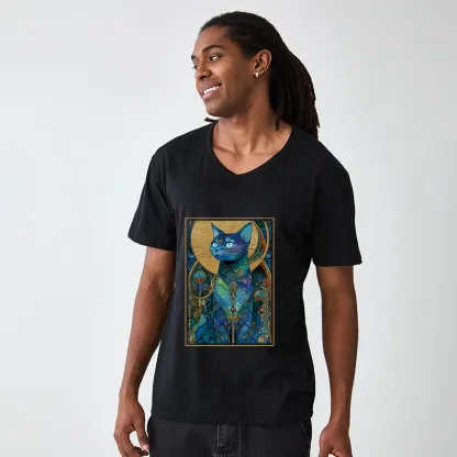 Tokyo-Tiger The Cat’s Plan To Rule Them All V-Neck Classic T-Shirt