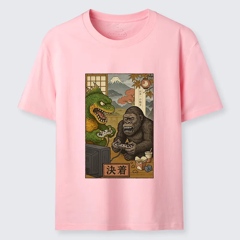 Tokyo-Tiger Monsters Play Games Classic T-Shirt