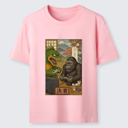 Tokyo-Tiger Monsters Play Games Classic T-Shirt
