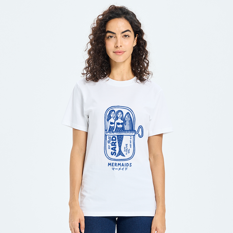 Tokyo-Tiger Mermaid Can Classic T-Shirt