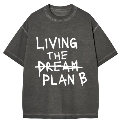 Tokyo-Tiger Implement Plan B Gradient Washed T-Shirt