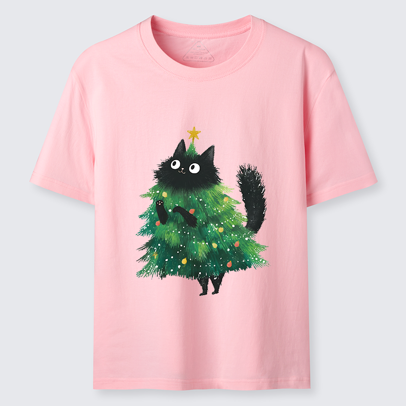 Tokyo-Tiger Christmas Tree Cat Japan Classic T-Shirt