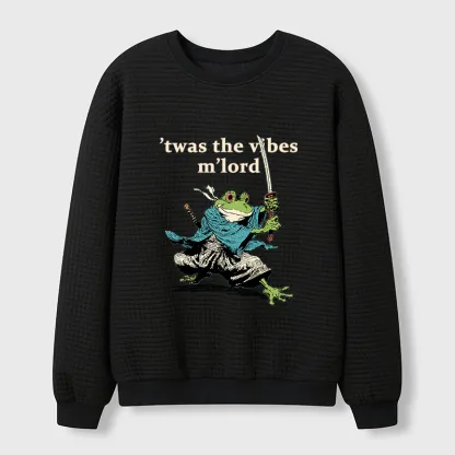 Tokyo-Tiger The Frog Samurai Waffle Sweatshirt