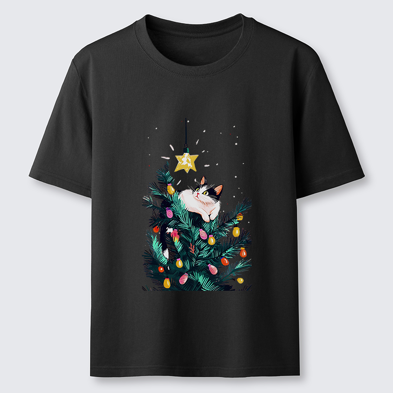 Tokyo-Tiger Cute Christmas Cat Japan Classic T-Shirt
