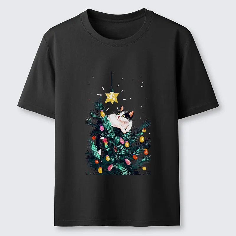 Tokyo-Tiger Cute Christmas Cat Japan Classic T-Shirt